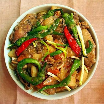 嘰哩呱啦一起做了韓式安東燉雞안동찜닭