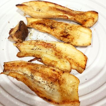 岑妹妹的廚房天地一起做了清爽低卡料理~椒鹽烤鮑菇