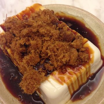 lisa一起做了肉鬆涼拌豆腐