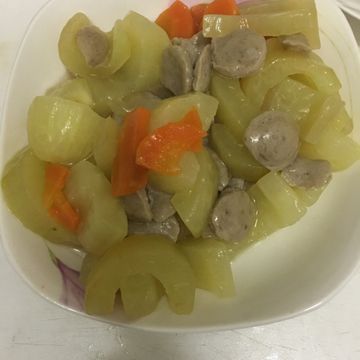 Joanne一起做了Olivia♥貢丸燴大黃瓜（簡單家常菜）