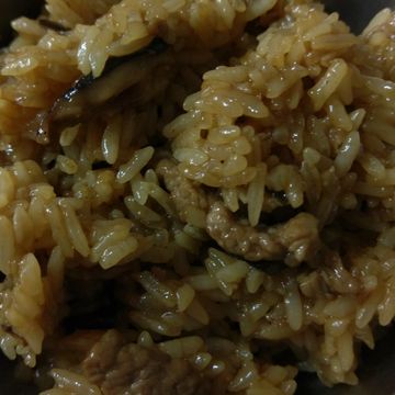 李珞歆一起做了香菇豬肉油飯