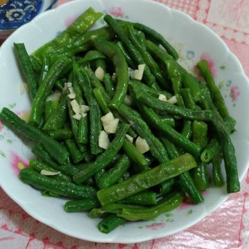 Irene Liao一起做了蒜香四季豆