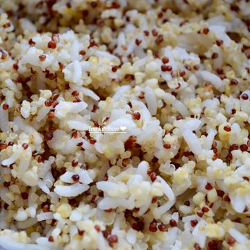 Fee kitchen 一起做了【信豐農場】紅藜飯　