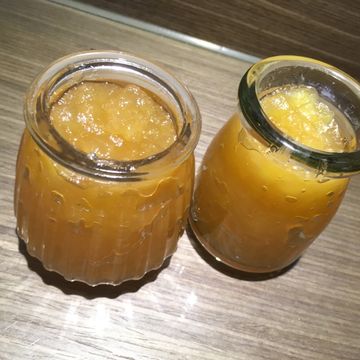 全職媽媽瘋料理一起做了麵包機輕鬆做//蘋果果醬