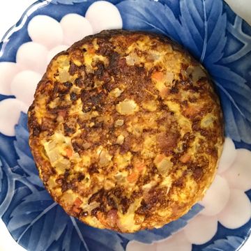 Hui-Juan Li一起做了「樂活早午餐」西班牙烘蛋 /蛋餅