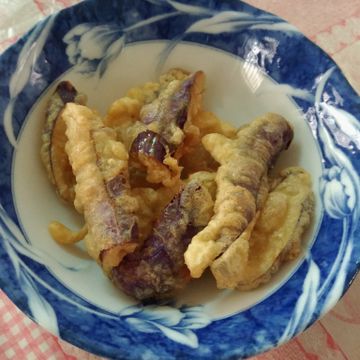 Irene Liao一起做了酥炸茄子