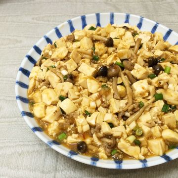 阿真的手路菜一起做了麻婆豆腐