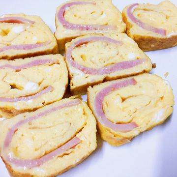 MOMO媽一起做了簡易版玉子燒