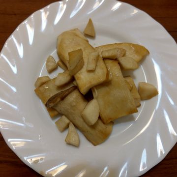 isavia一起做了偽夜市版《奶油椒鹽杏鮑菇》