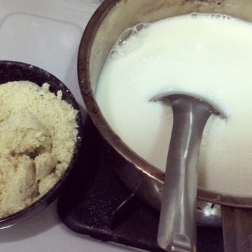 花式小燒包烤cake一起做了快速做“ 豆漿 ”(用電鍋)
