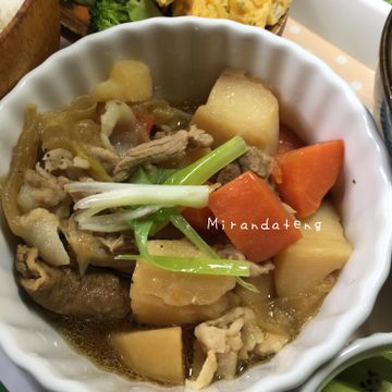 Miranda Teng一起做了♫【深夜食堂】馬鈴薯燉肉「肉じゃが」