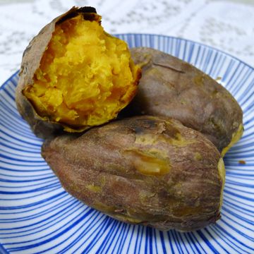 阿真的手路菜一起做了烤地瓜