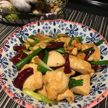 Teana一起做了宮保雞丁