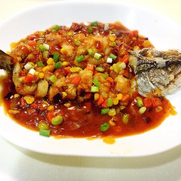 Annie Kuo一起做了五味八珍的歲月-松鼠黃魚