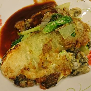 大喵一起做了夜市小吃－香脆蚵仔煎