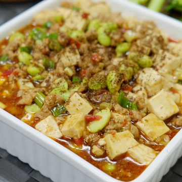 Dolly Chen一起做了麻婆豆腐