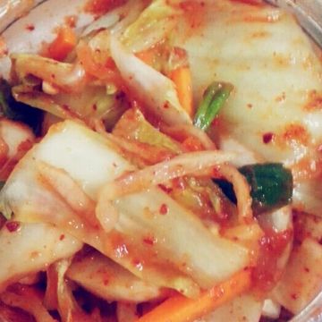 E.H一起做了韓式辣白菜