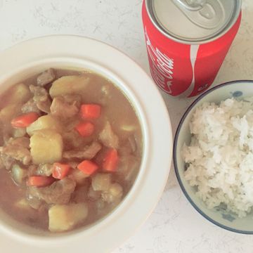 patti一起做了日式豬肉咖哩