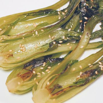凜亞一起做了照燒口味青江菜~ 老外喜歡的亞洲風味菜~