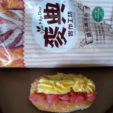 樂烘焙一起做了鮮果沙菠蘿【麥典實作工坊麵包專用粉】