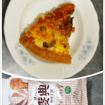  勇兔一起做了夏威夷芝心披薩【麥典實作工坊麵包專用粉】