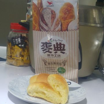 郭銘松一起做了鹽可頌－原味【麥典實作工坊麵包專用粉】