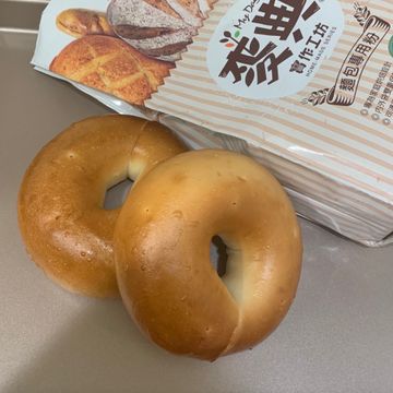 傻里傻氣的蝸牛一起做了原味貝果【麥典實作工坊麵包專用粉】