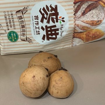 傻里傻氣的蝸牛一起做了黑眼豆豆【麥典實作工坊麵包專用粉】