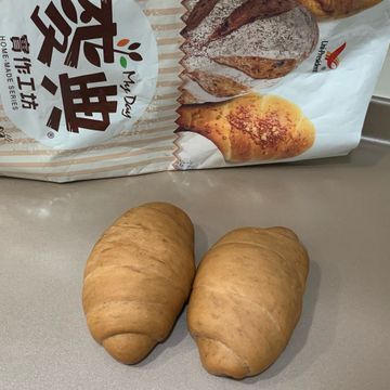 傻里傻氣的蝸牛一起做了巧克力鹽可頌【麥典實作工坊麵包專用粉】