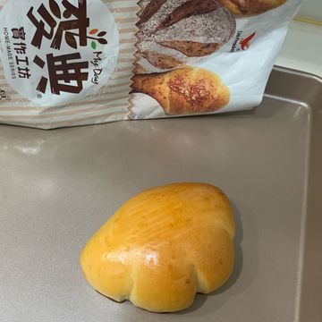 傻里傻氣的蝸牛一起做了熊掌卡士達【麥典實作工坊麵包專用粉】