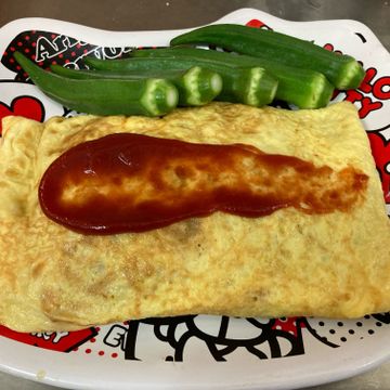 蛋包炒泡麵：南極 一起做