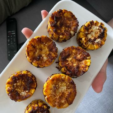 烤玉米🌽~氣炸鍋：胡綵兒 一起做