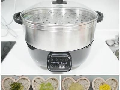 「Uma.mi蒸鮮鍋」蒸出美味，一次搞定多樣寶寶粥副食品♡