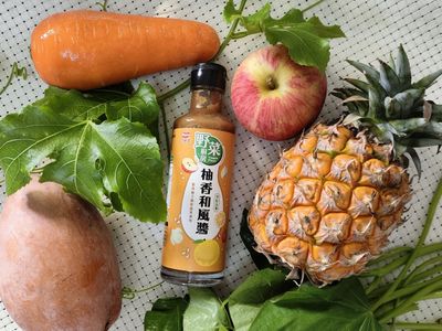 快速上菜好幫手，我用野菜廚房柚香和風醬來上菜～