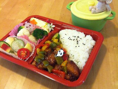 【吳双❤ 愛妻便當】龍眼蜂蜜燴豬排