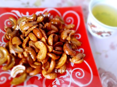 參考食譜 : 蜜汁腰果