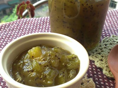 參考食譜 : 奇異果蘋果醬