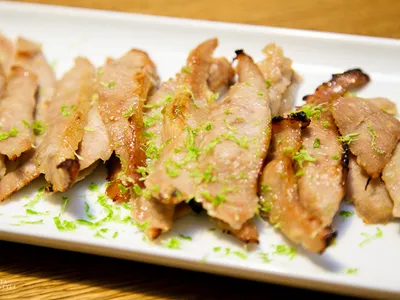 青檸鹽麴松板豬