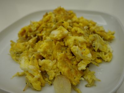 5分鐘上菜～吻仔魚炒蛋