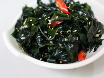 參考食譜 : 涼拌海帶芽