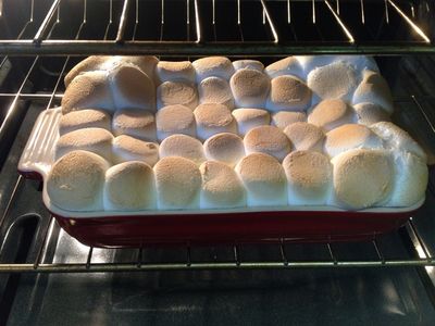 參考食譜 : 美國感恩節傳統點心棉花糖烤地瓜❤!!!