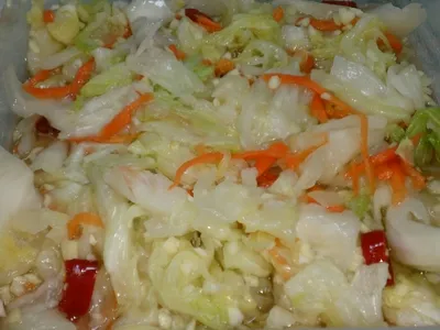 參考食譜 : 台式泡菜