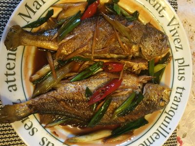 家常菜~紅燒黃魚