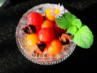 參考食譜 : 蜂蜜梅漬蕃茄