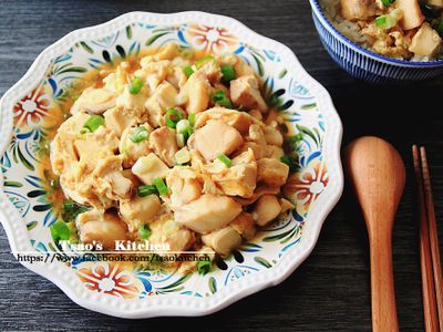 參考食譜 : 鯛魚燒豆腐