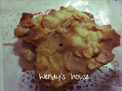 參考食譜 : 杏仁脆片