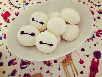 參考食譜 : 杯麵雪球餅乾