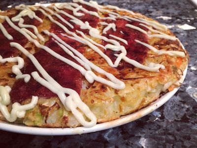 參考食譜 : 簡易日式大阪燒☼一人輕鬆煮