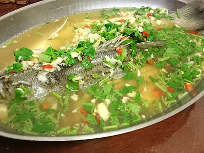 參考食譜 : 泰式蒸檸檬鮮魚