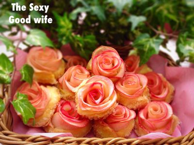 參考食譜 : 《肉桂蘋果玫瑰酥》閒妻涼姆